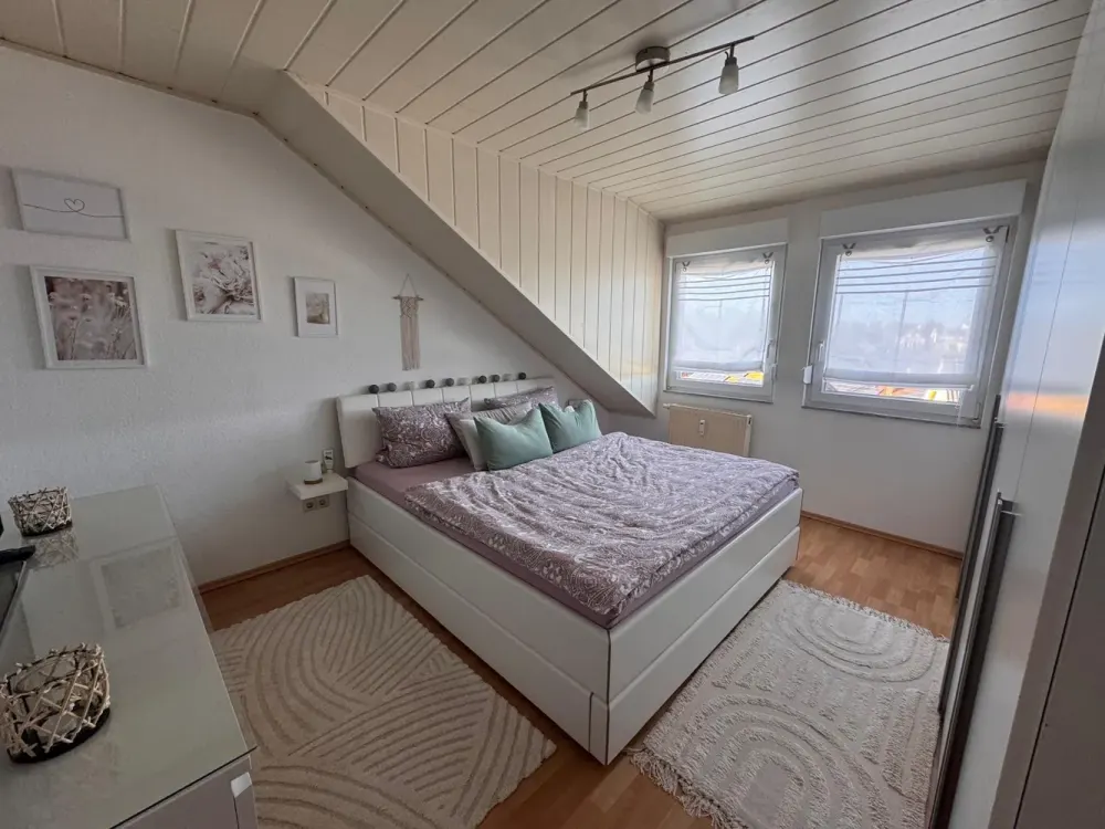 2 Room Attic Apartment from 01.12.2026 Bruchsal-Helmsheim for Rent
