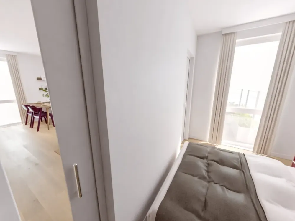 Furnished Studio Plus Large with Shared Areas: Padel Court, Fitness, Roof Terrace & More