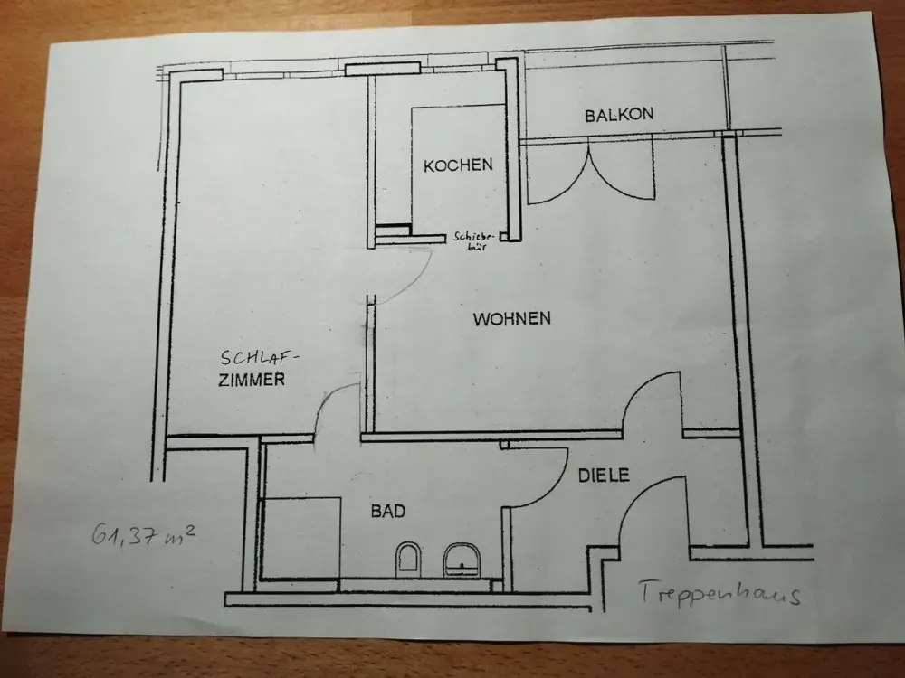 Zweizimmerwohnung in seniorengerechter, zentral gelegener Wohnanlage
