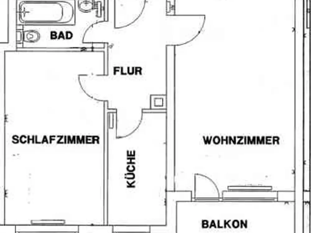Ihr neues Zuhause: ansprechende 2-Zimmerwohnung mit Balkon