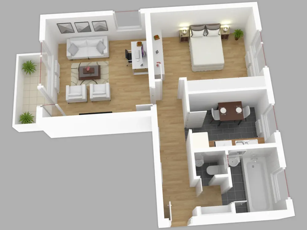 Geschmackvolle 2-Zimmer-Wohnung in Stuttgart