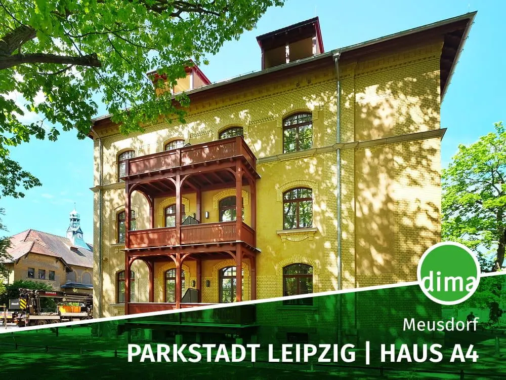 ERSTBEZUG Parkstadt Leipzig | DG-Traum mit privater Loggia, Vollbad, HWR, Stellplatz, Aufzug u.v.m.