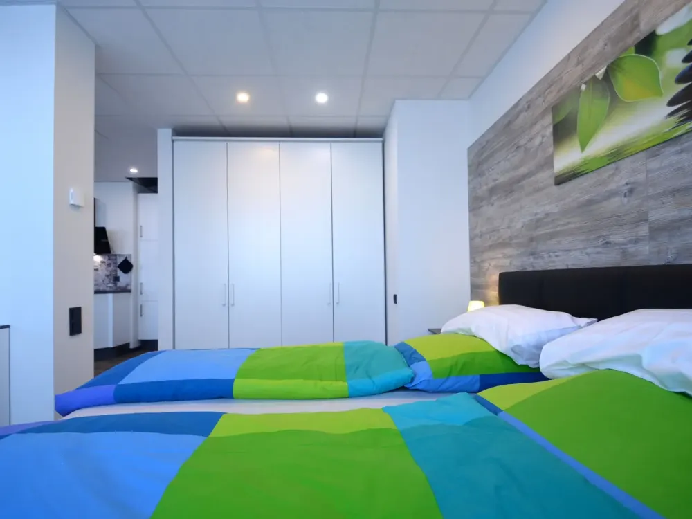 Modernes 1-Zimmer-Penthouse-Wohnung, komfortabel ausgestattet, Innenstadt Offenbach