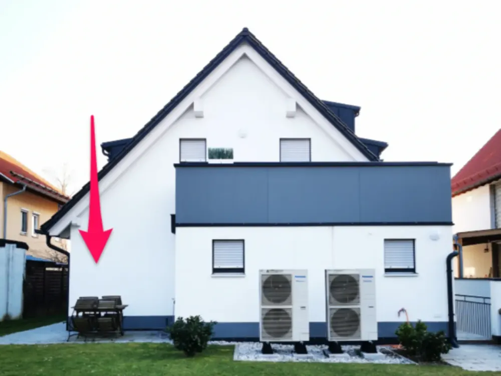 1-Zimmer Wohnung mit Terrasse und Garage in Haar