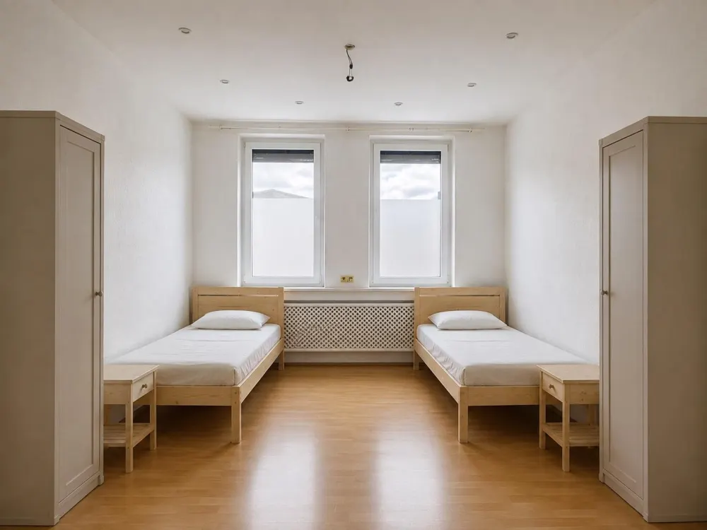 Möblierte 2-Zimmer-Wohnung für bis zu 4 Personen, Fürth Stadtgren