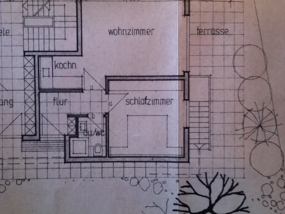 Wohnen mit Charakter: Zweizimmerwohnung in Bad Homburg