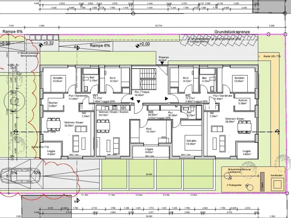 Neubau-Wohnung par excellence zu vermieten
