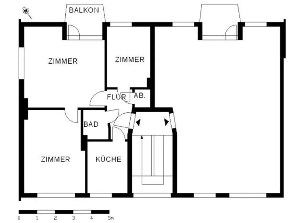 Helle 3-Zimmer-Wohnung mit Balkon