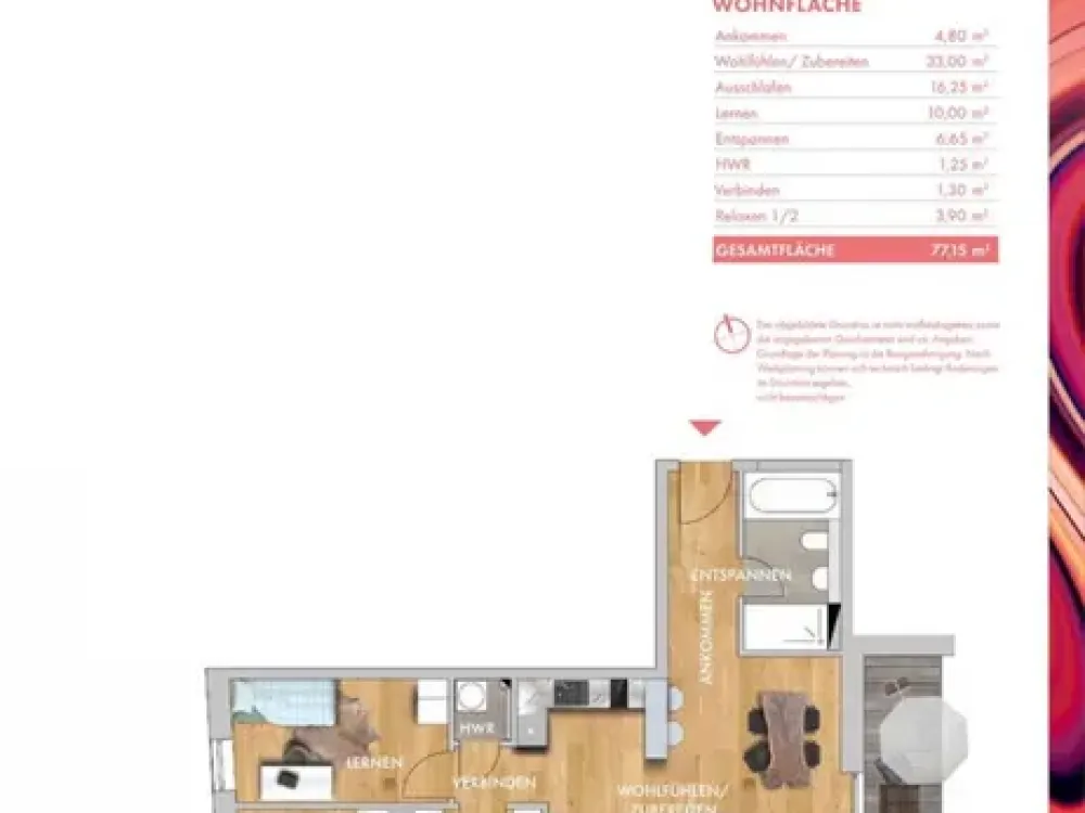 Zweitbezug Zentrum-Süd - hochwertige 3-Zi.-Wohnung mit Balkon