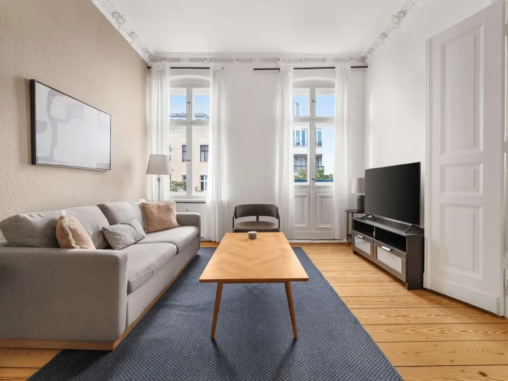 Charmante 3-Zimmer Wohnung in Charlottenburg - voll möbliert