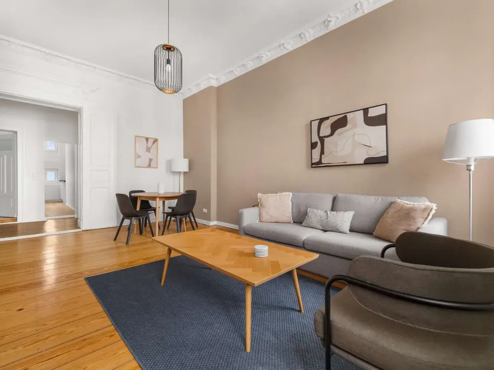 Charmante 3-Zimmer Wohnung in Charlottenburg - voll möbliert