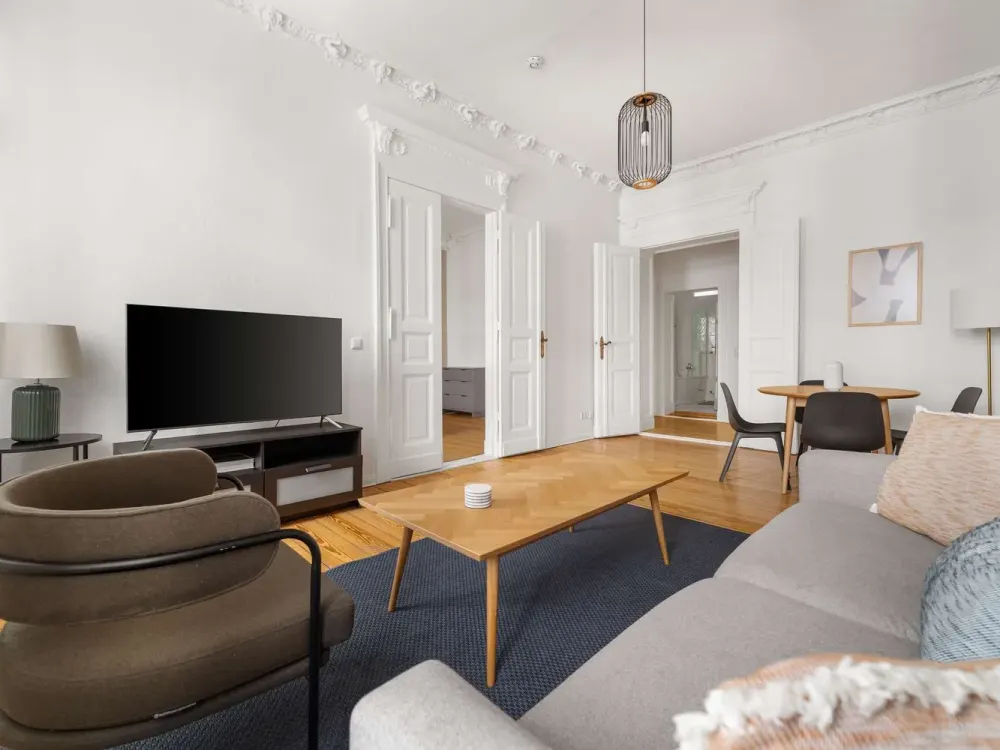 Charmante 3-Zimmer Wohnung in Charlottenburg - voll möbliert