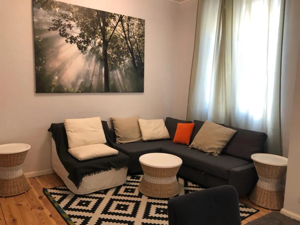 Möblierte 2-Zimmer-Wohnung am Viktoriapark, Kreuzberg, 56 m²