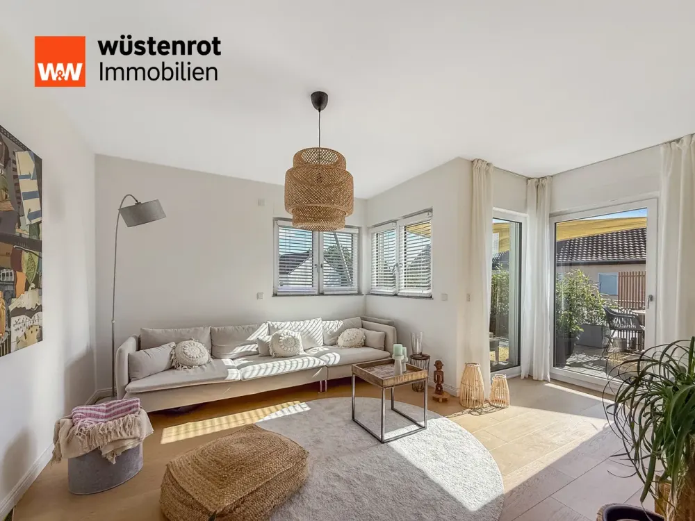 Moderne 4-Zimmer-Wohnung in Picard, 113 m², Terrasse, Einbauküche & Stellplätze