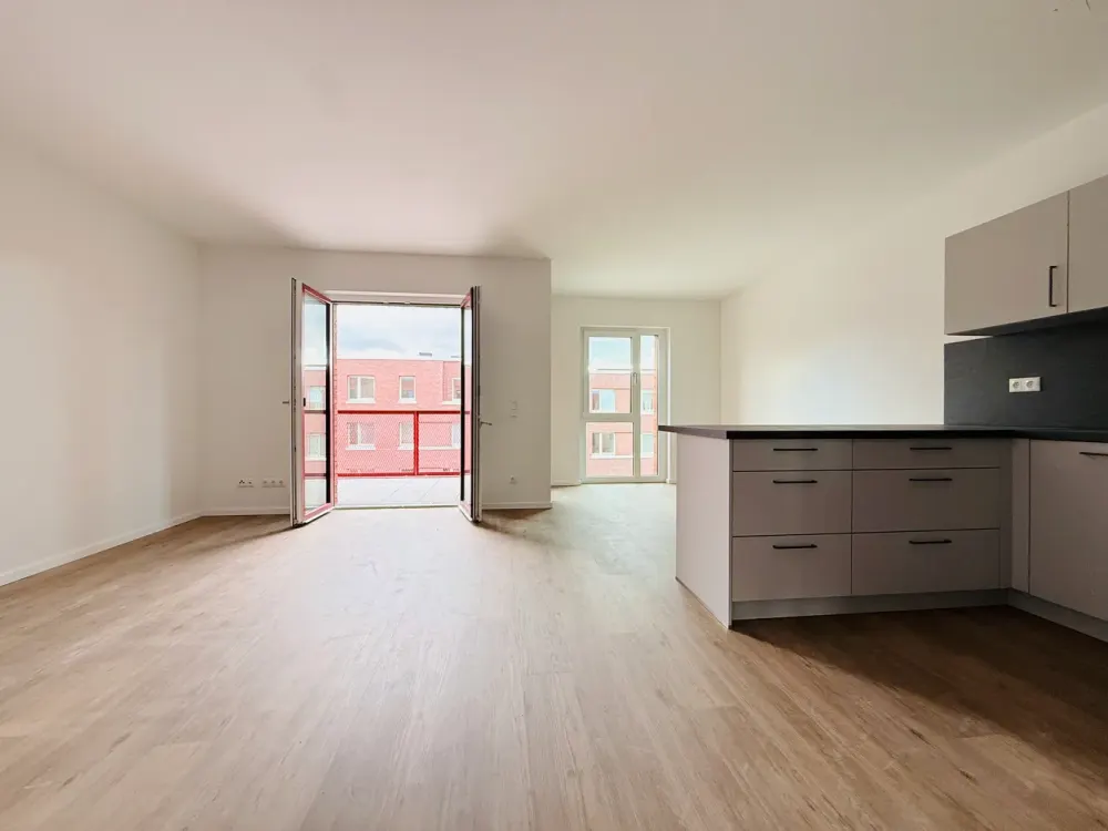 New Development Area Hannover KRONSRODE: Fitted Kitchen, Loggia, Underfloor Heating, 2 Bathrooms, Elevator, Cellar, Underground Parking