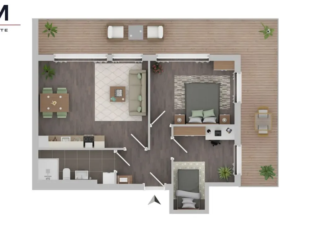 Erstbezug! Moderne 3-Zi. - Whg. im DG mit großem Balkon, im KfW-40-NH-Niedrigenergiehaus