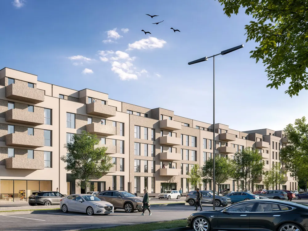 Hochwertige 3-Zimmer-Wohnung im Heinrich Carré