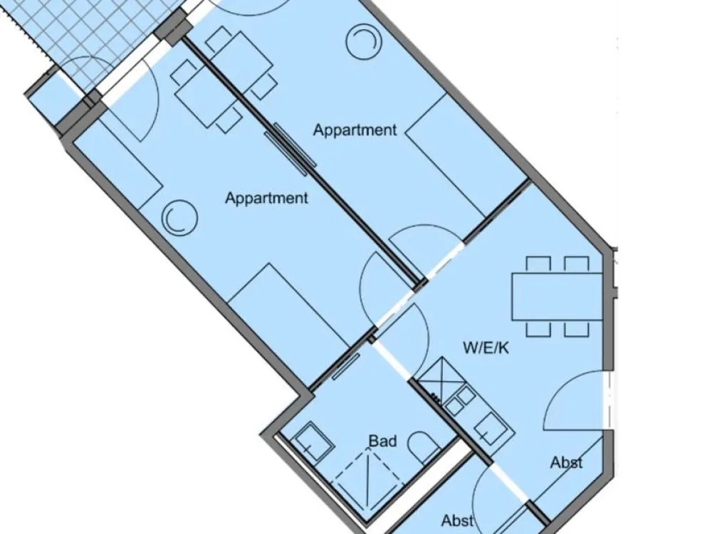 2-Zimmer-Neubauwohnung in Köln | 57 m² | Balkon | EBK | ab 01.10.