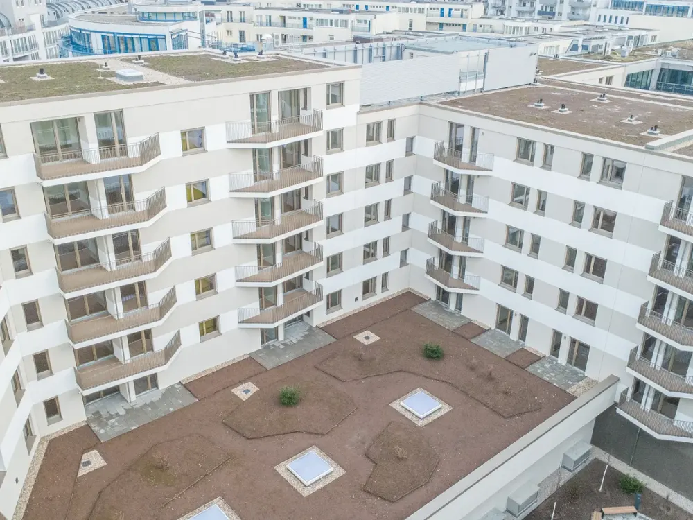 First occupancy - whether ground floor or penthouse - find your new home in the Atriumquartier!