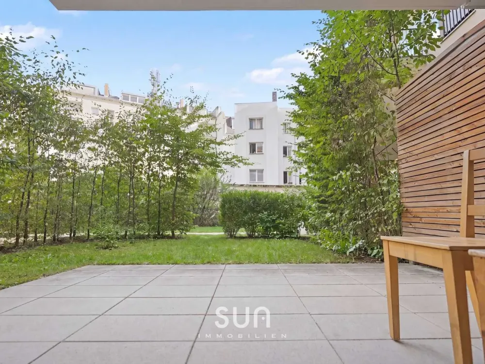 ***EUROPAVIERTEL TOP LAGE*** 3 Zi. Wohnung mit hochwertige EBK, Loggia, Terrasse und Garten