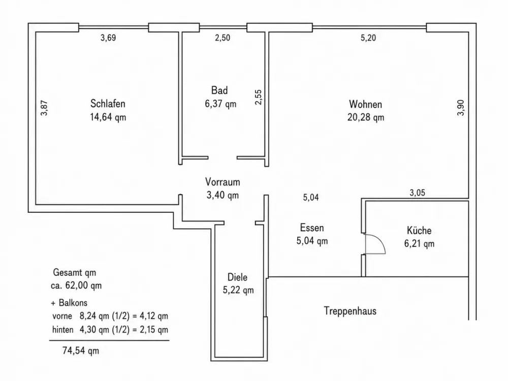 Charmante 2-Zimmerwohnung Über den Dächern von Meerbusch-Büderich