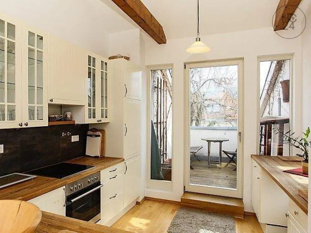 Wohnen auf Zeit mit Kamin / Balkon - STYLISCHE 3-Raum-Wohnung in Leipzig-Süd Gohlis