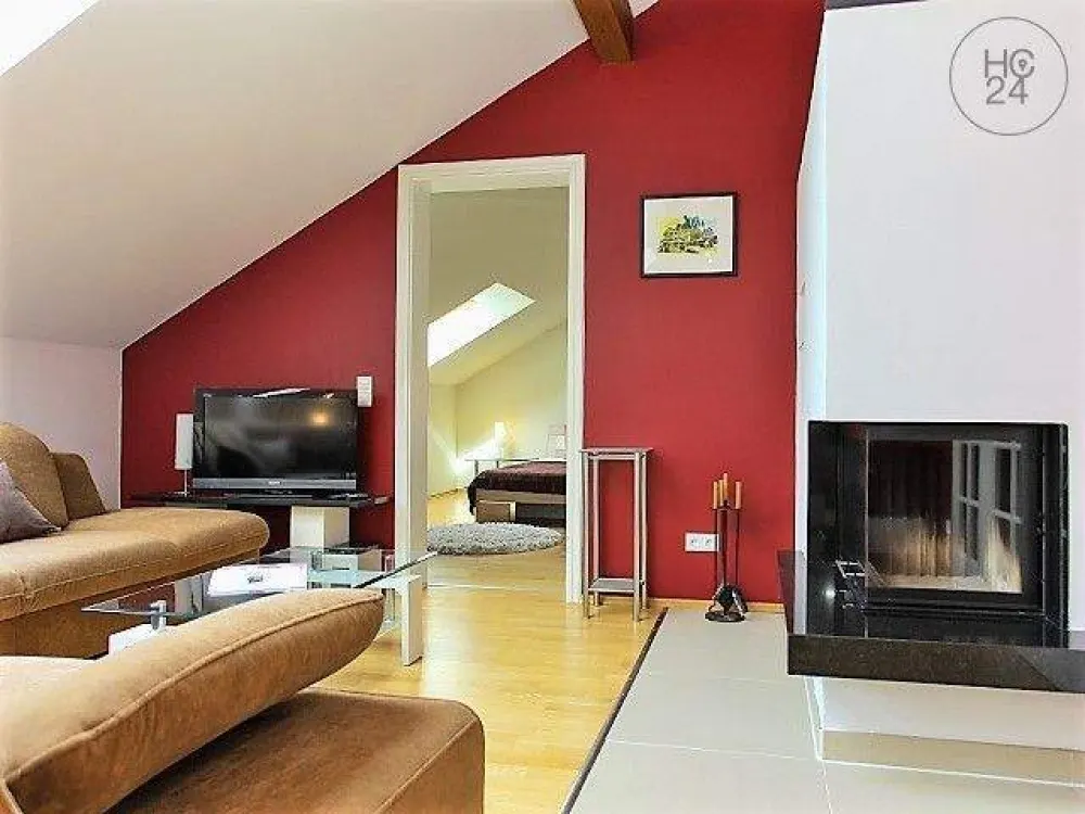 Wohnen auf Zeit mit Kamin / Balkon - STYLISCHE 3-Raum-Wohnung in Leipzig-Süd Gohlis
