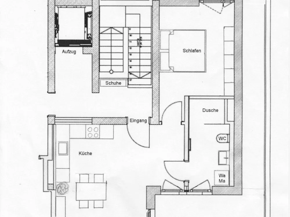 PENTHOUSE, Möblierte flexible Mietlösung auf Zeit in Tettnang