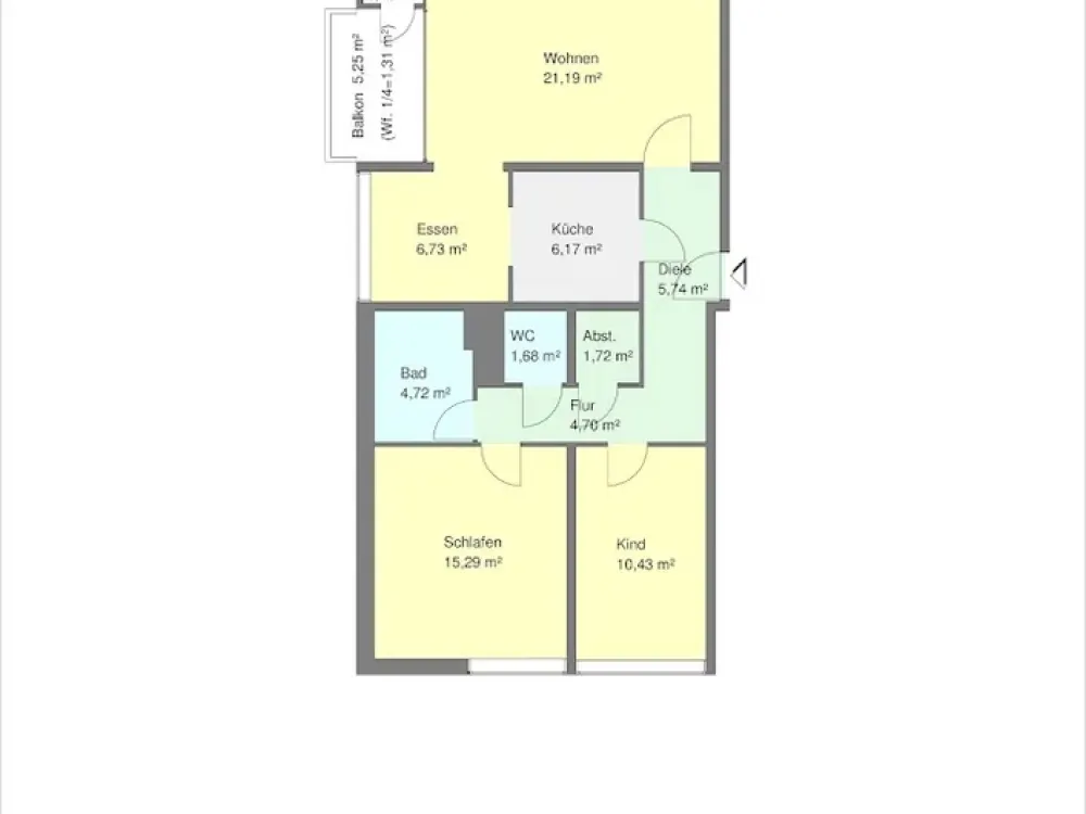 Große 3-Zimmer-Wohnung in Dortmund-Lütgendortmund mit WBS