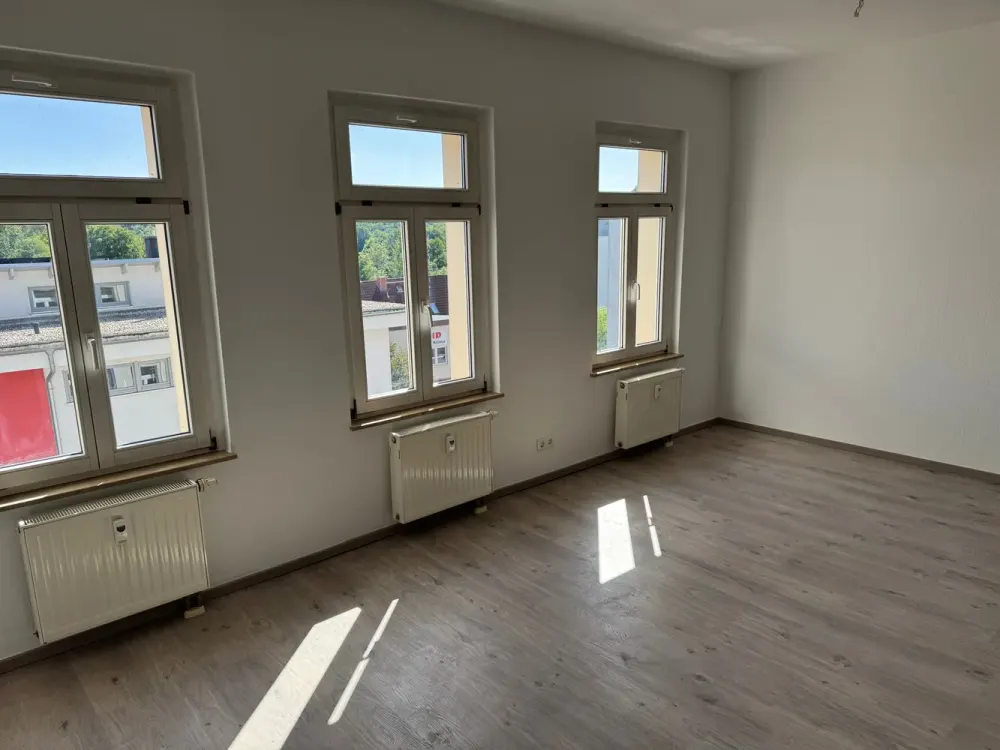 Charming 2-Room Attic Maisonette with Two Bathrooms, New Staircase, Parking Space and Aue