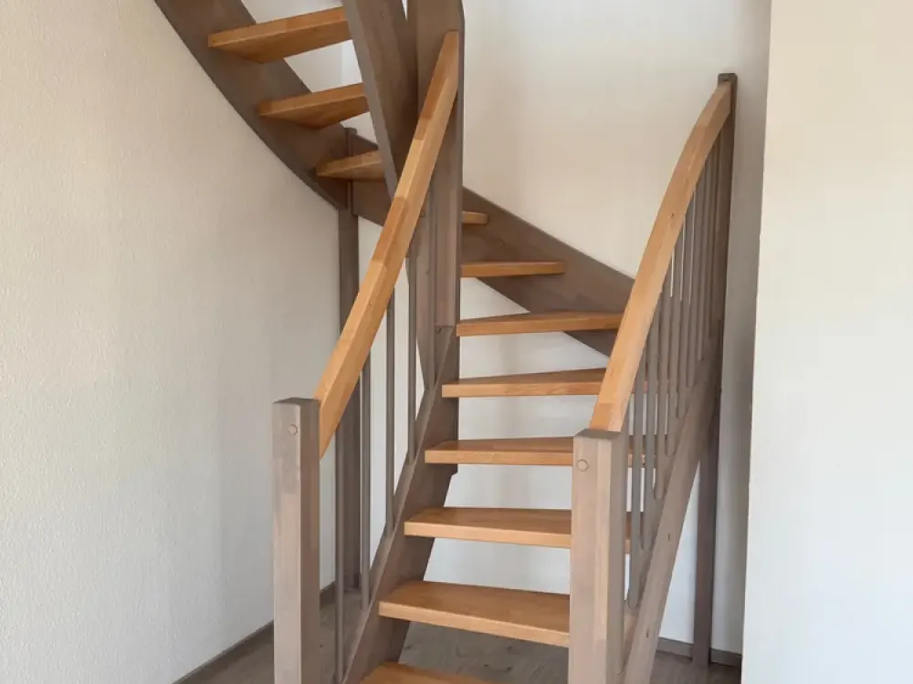 Charming 2-Room Attic Maisonette with Two Bathrooms, New Staircase, Parking Space and Aue