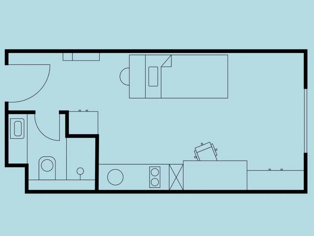 Single Studio Student Apartment in Berlin: Nachmieter gesucht