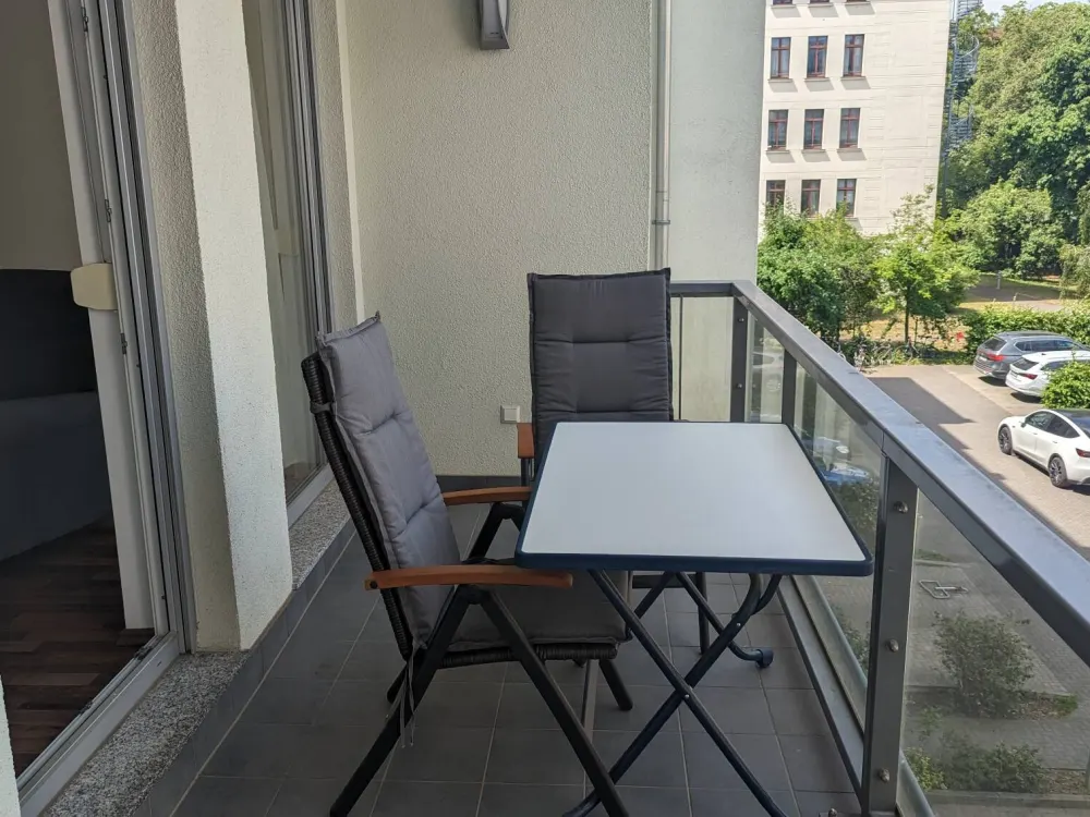 Traumlage Zentrum-Süd, moderne 2-Zimmer-Wohnung mit Balkon nahe Karli