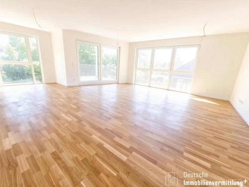 Lichtdurchflutete Neubauwohnung mit 4 Zimmern