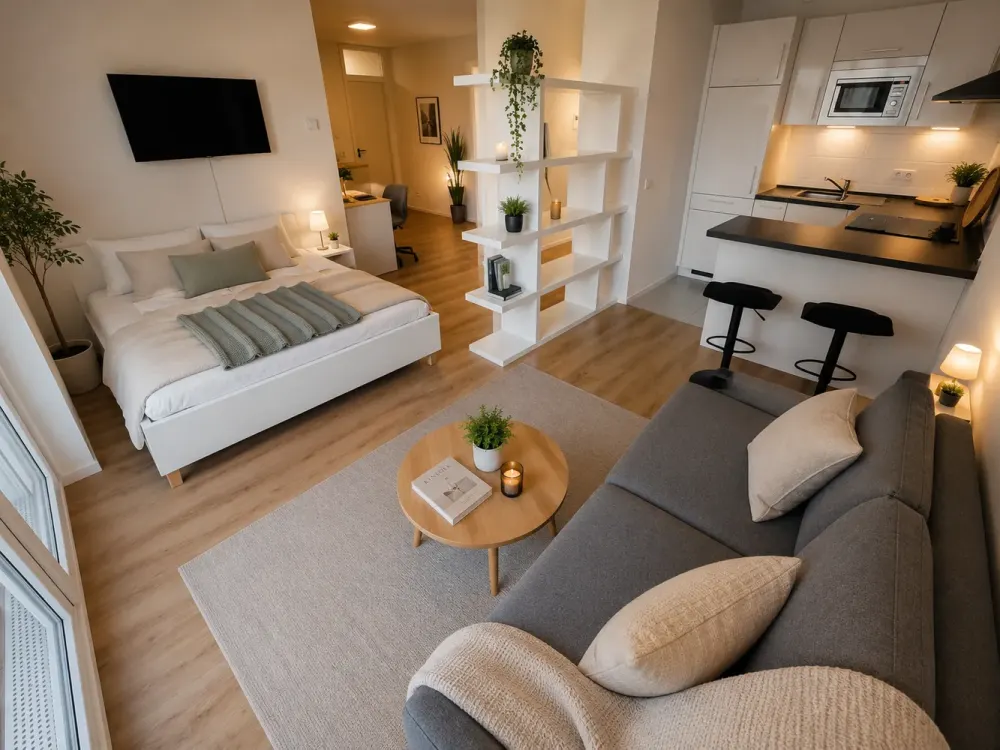 Dein neues Zuhause: Gemütliche 1,5-Zimmer-Wohnung, voll möbliert!