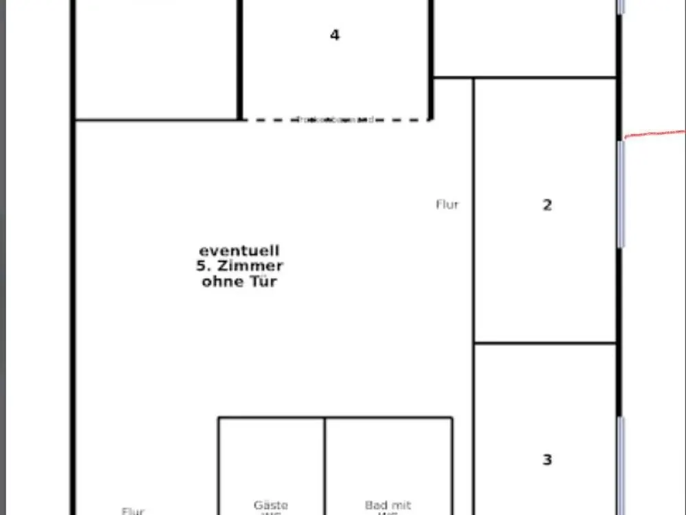 Möbiliert 1-zimmer in WG . nah am ffm und offenbach. Einzelperson