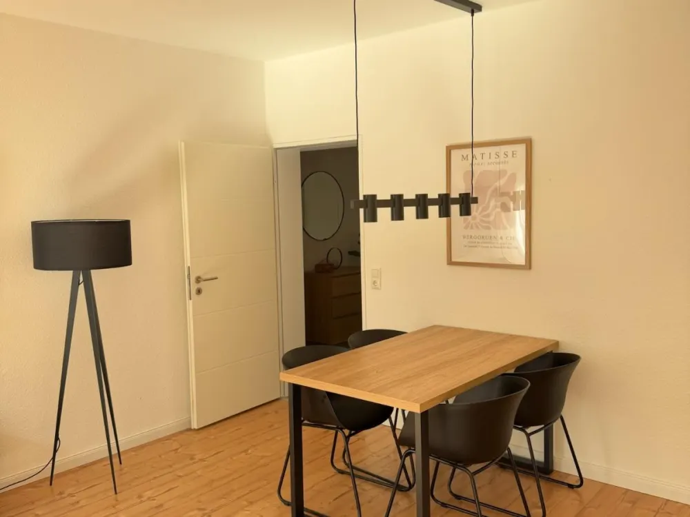Möblierte 2-Zimmer-Wohnung mit Balkon - frisch saniert