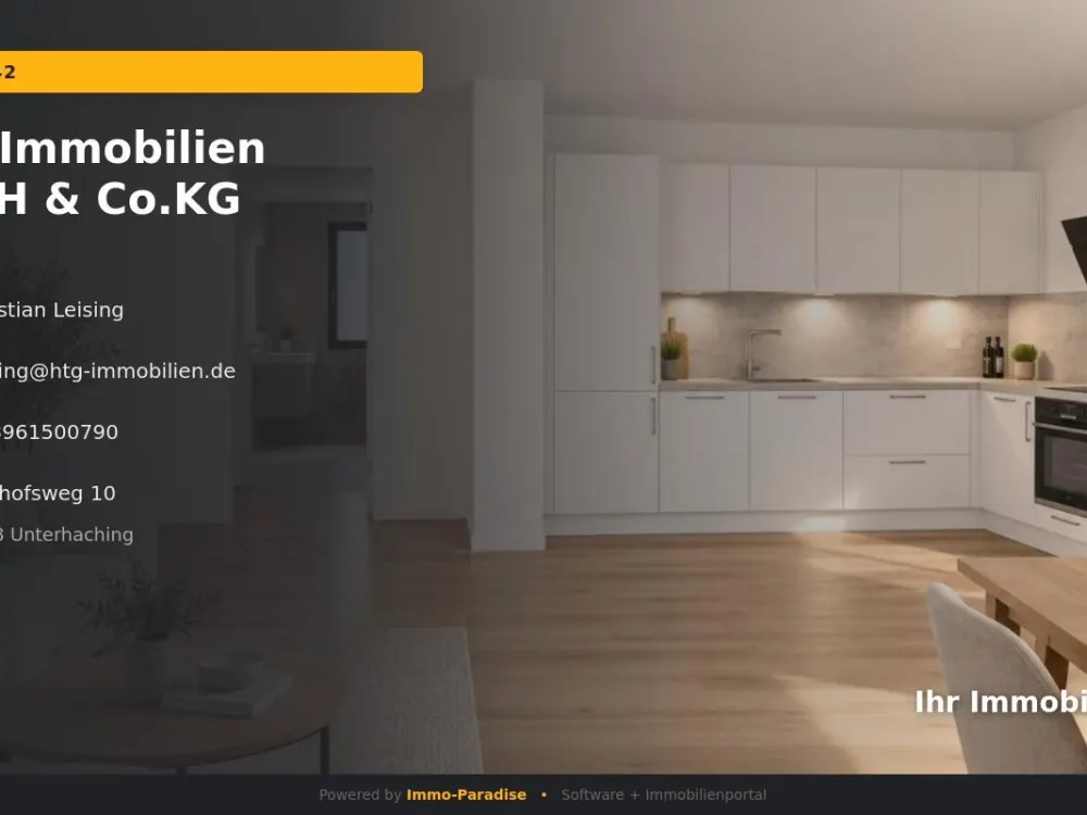 Helle und moderne 2-Zimmer-Wohnung mit großzügiger Terrasse