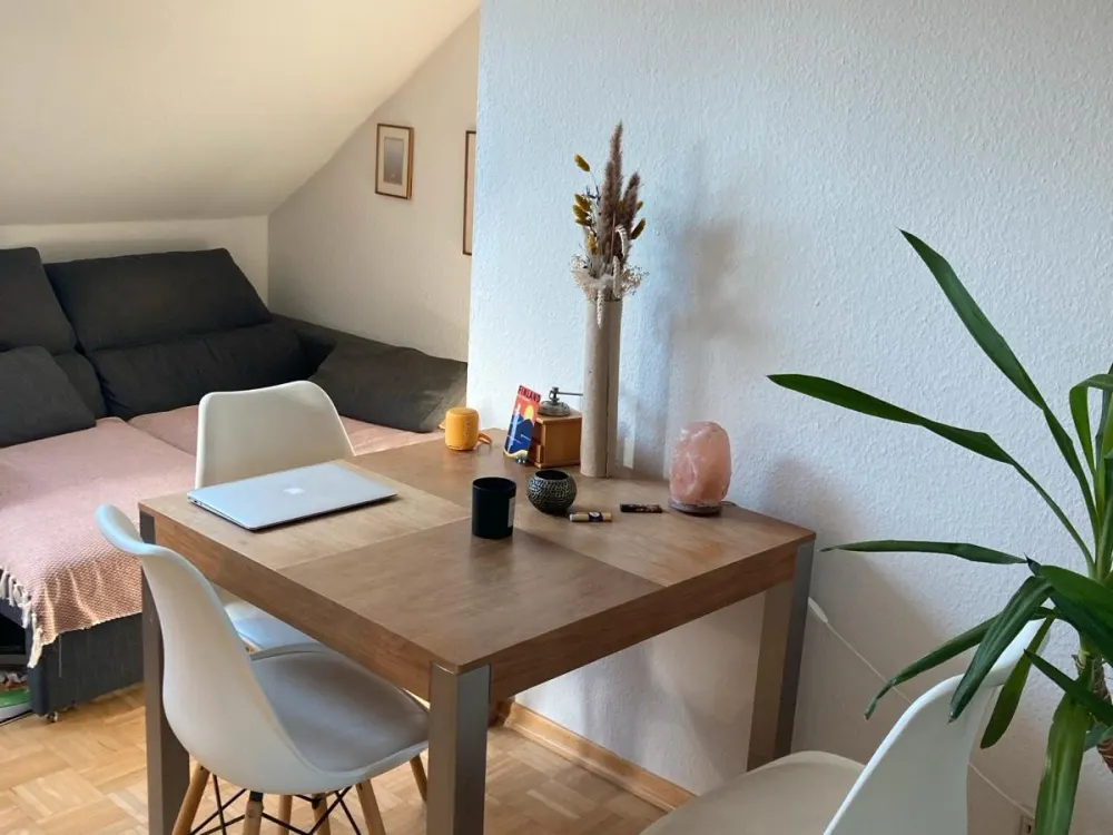 Möblierte 1,5 Zimmer Wohnung mit Logia & Badewanne