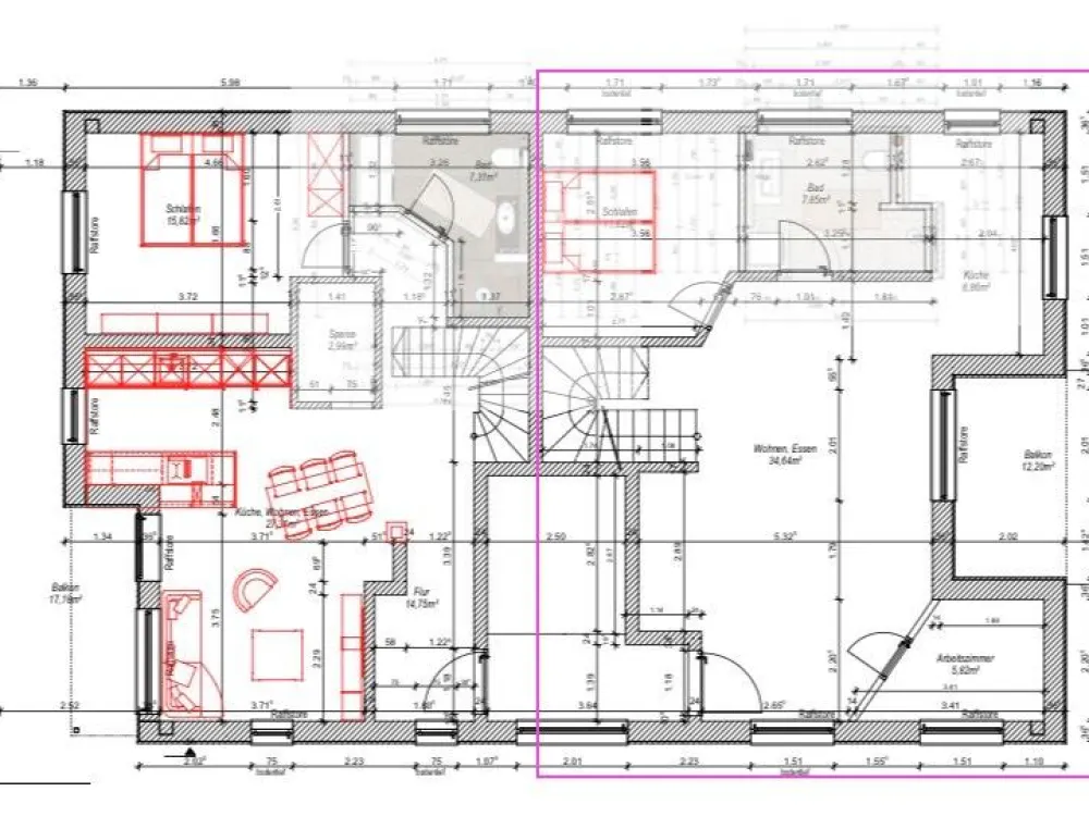 Maisonettwohnungen ~130qm