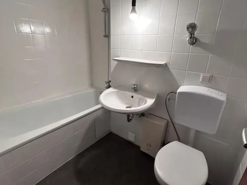 🌿✨Frisch renovierte 1,5-Zimmer-Wohnung mit Balkon, Aufzug in ruhiger Lage