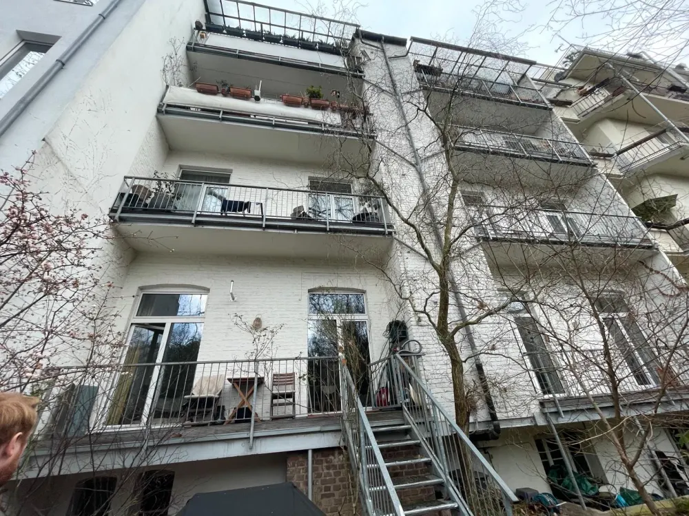 Wohnung m Garten möbliert Düsseldorf drei Monate max 1720,-