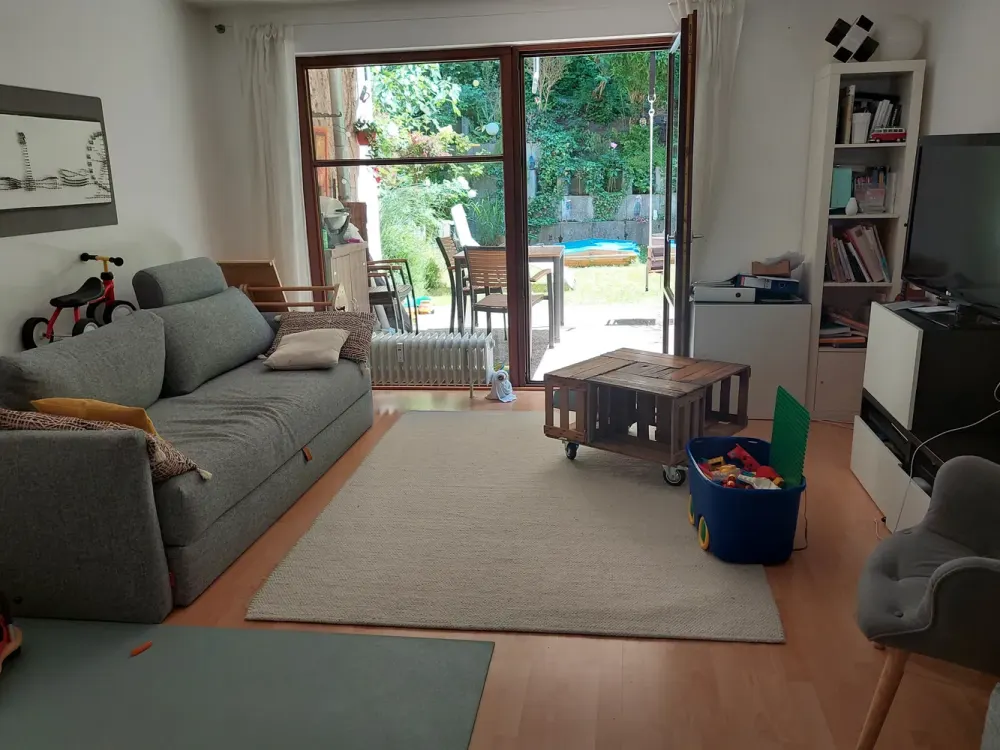 3-Zimmer-Wohnung mit Gartenterrasse und Balkon in ruhiger und doch zentraler Lage in Stuttgart-Ost