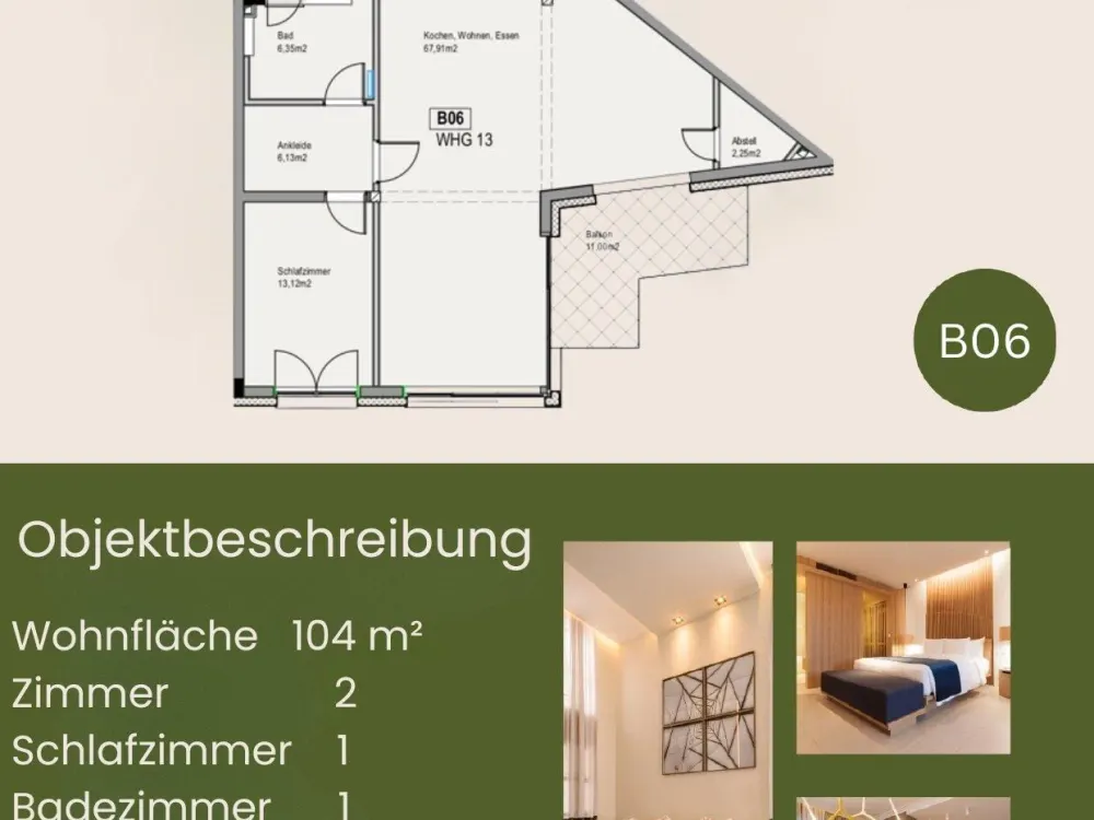 Only 5 Minutes from Nuremberg! Exclusive 2-Room New Apartment (approx. 104 m²) in Fürth-Dambach