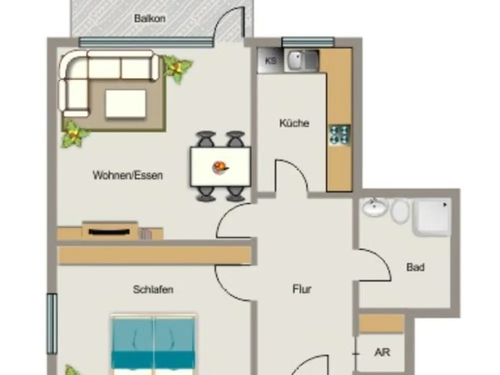 Kleine 2-Zimmer-Wohnung in Dortmund Kirchderne für Sie!