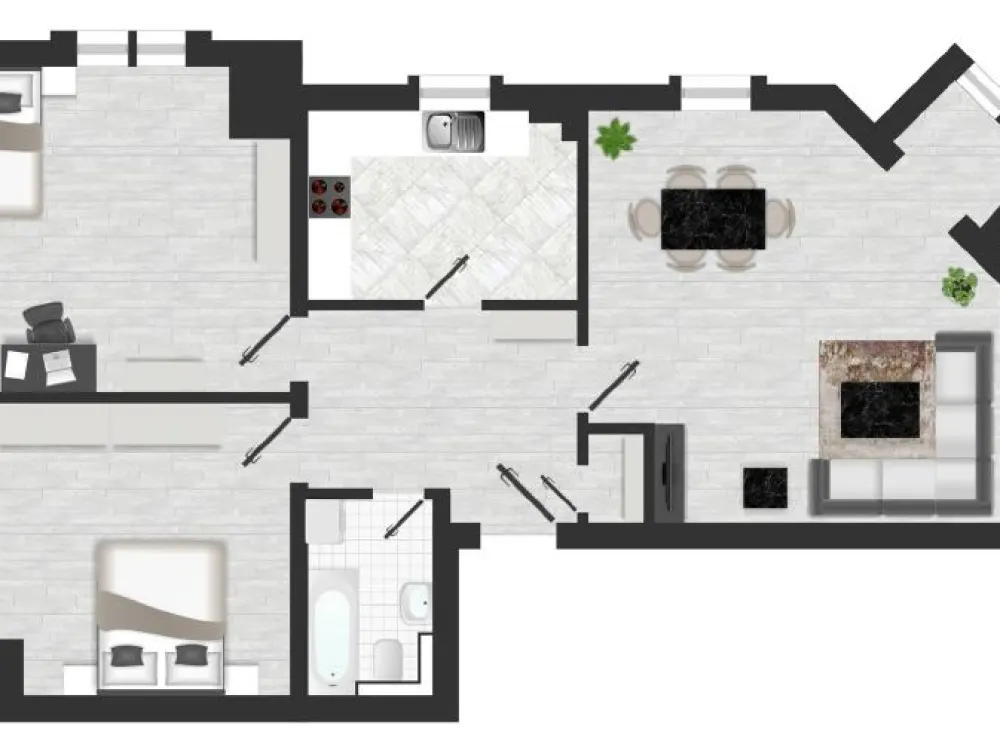 Pirna. Altstadt. Sofort bezugsfrei: 3-Zi.-DG-Wohnung mit Parkett & Wanne