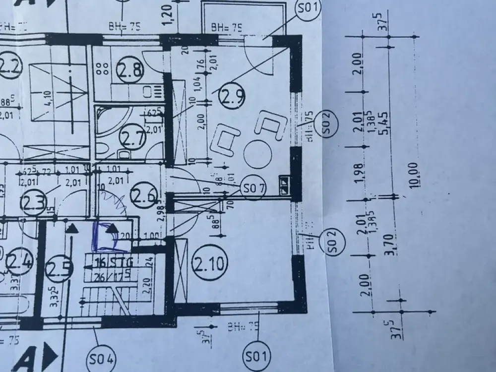Zwei Zimmer in Falkensee: Helle Wohnung mit Balkon