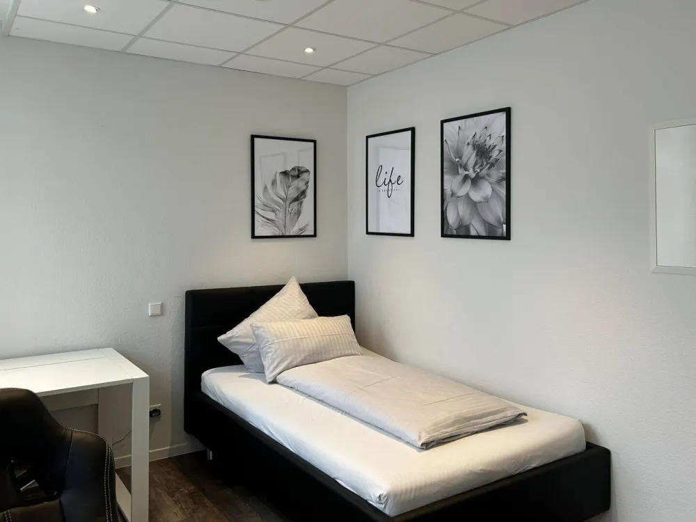 Praktisches 1-Zimmer Apartment, komfortabel & komplett ausgestattet, zentral in Niederrad