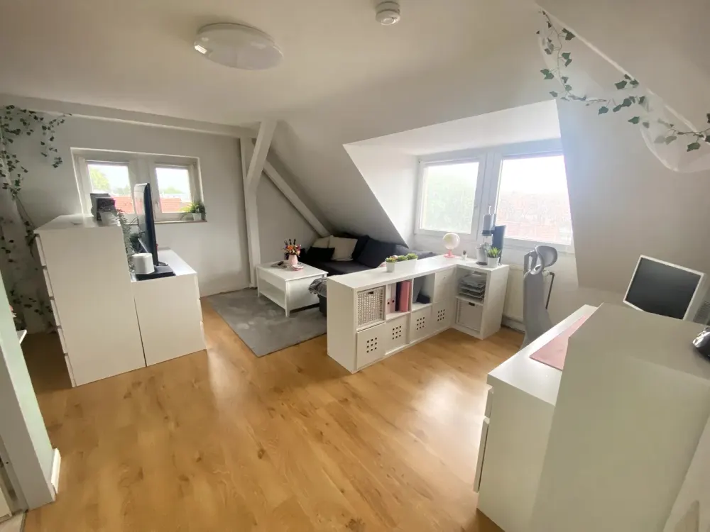 1-Zimmer-Wohnung mit herrlichem Ausblick über die Dächer Grevens