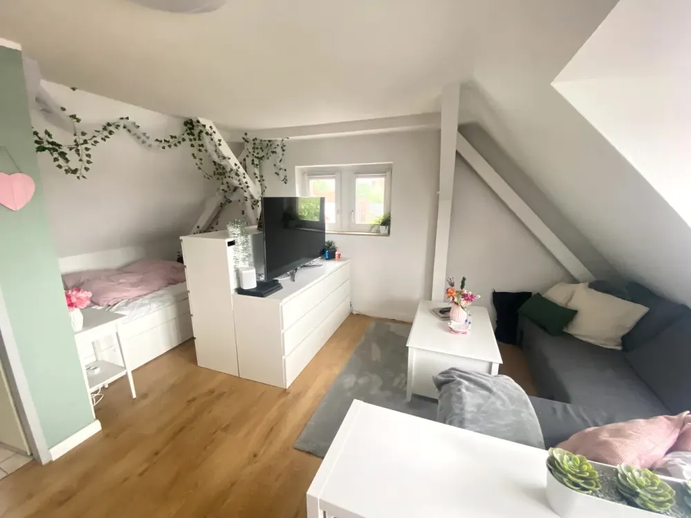 1-Zimmer-Wohnung mit herrlichem Ausblick über die Dächer Grevens